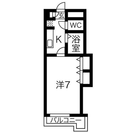 ジュネス保城の物件間取画像